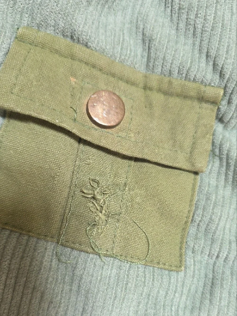 Light Olive Ribbed Pet Vest SZ S